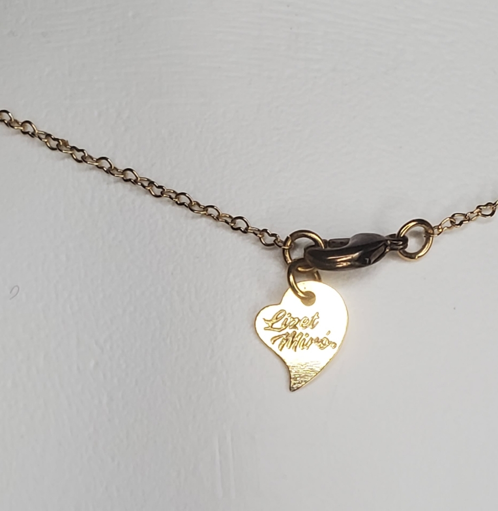 Lizet Miro Jewelry - Chic Gold Plated  Necklace - Picture 7 of 7